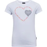 Dívčí triko s krátkým rukávem SAM 73 ALAINA GT 564 BÍLÁ 164