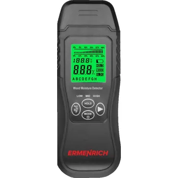 Bezpečnostní detektor Ermenrich Wett MW30 detektor vlhkosti