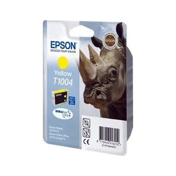Epson T1004 - 11.1 ml - žlutá - originální - blistr s RF akustickým alarmem - inkoustová cartridge - pro Stylus SX510, SX515, SX