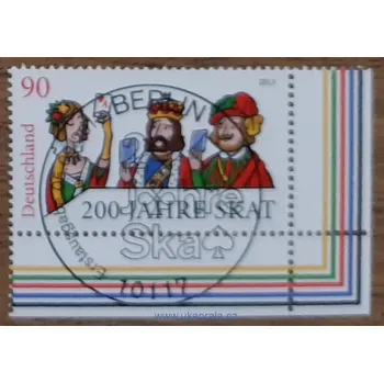 Sběratelství SRN raz. 3030 Skat, 200 let, r. 2013