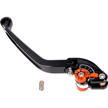 Brzda pro motocykl Puig Brzdová páčka levá Puig 2.0 sklápěcí - černo-oranžová PUI260-NT