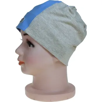 Čepice Dětská čepička PINGU Luky letní - LL doprodej BABY Bavlna/LYCRA béžovo 14F modrá