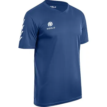 cyklistický dres Hráčský dres NIDELO Player shirt S/S Nantes tmavě modrá Velikost: 6 y Velikost: M
