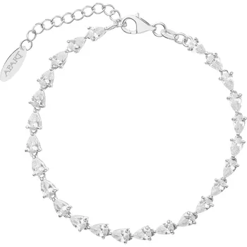 Náramek Stříbrný náramek se zirkony - AP538-7717