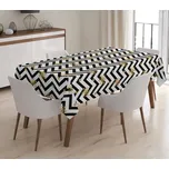 Vánoční ubrus s příměsí bavlny Minimalist Cushion Covers Happy New Year, 140 x 180 cm ID_1387103