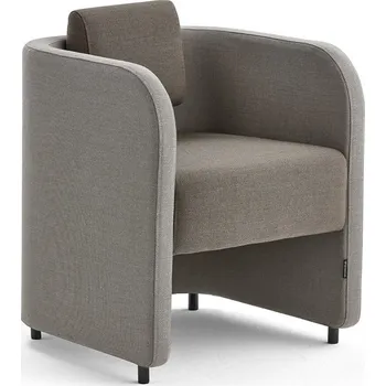 Křeslo Křeslo COMFY, vlněný potah, písková/hnědá