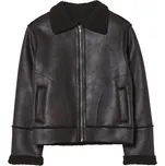 pepperts!® Chlapecká bunda "Biker" (128, černá)