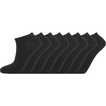 Dámské ponožky Unisex kotníkové ponožky Endurance Mallorca 8-Pack velikost 35/38 black
