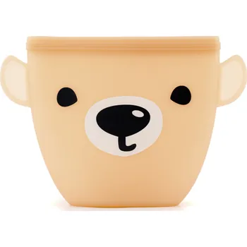 Svačinový box Silikonový svačinový sáček Kidnort Retter světlý