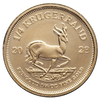 Zlatá investiční mince Krugerrand 1/4 Oz 2023