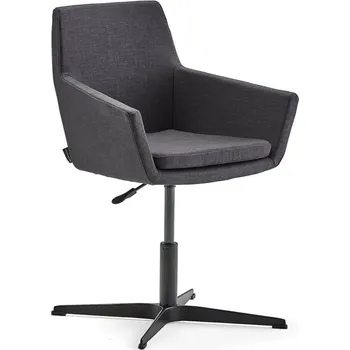 Jednací židle Konferenční židle FAIRFIELD, černá, antracitová