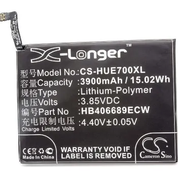 Baterie pro mobilní telefon VHBW Baterie pro Huawei Enjoy 7 Plus / Nova Lite Plus, 3900 mAh