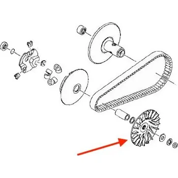 Motor pro motocykl Yamaha Polořemenice Tricity BB8E76110000
