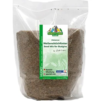 Krmivo pro ptáka 2x4kg Hugro krmivo pro andulky Super - výhodné balení