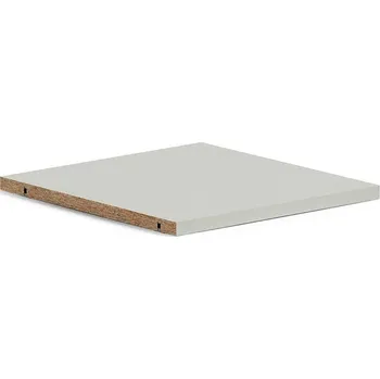 Knihovna Police do regálu QBUS, 362x378 mm, 1 kus, světle šedá