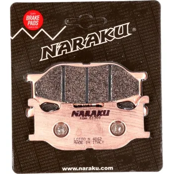 Brzda pro motocykl Naraku Brzdové destičky 0410 sint. NK430.17/S