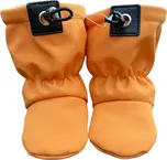 Softshellové capáčky s microfleecem oranžové 0-6 měsíců Oranžová