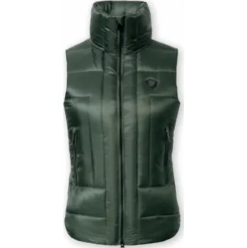 Dámská vesta Dámská prošívaná vesta Covalliero A/W 2024 Barva: opal green, Velikost: L