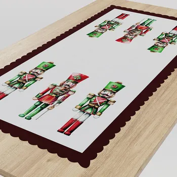 ubrus Vánoční ubrus - běhoun na stůl LOUSKÁČEK I. 50x100 cm Mybesthome