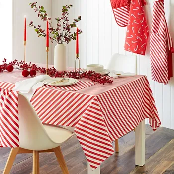 ubrus Bavlněný ubrus 137x178 cm Candy Cane – Catherine Lansfield ID_1682434