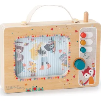 Výuková hračka Lilliputiens - Moje první hrací skříňka