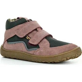 Dívčí zimní obuv Froddo G3110254-6W Grey/Pink zimní barefoot boty Velikost boty (EU): 34, Vnitřní délka boty: 224, Vnitřní šířka boty: 80
