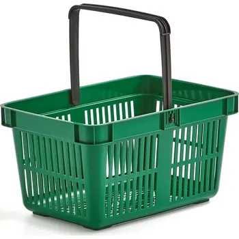 Nákupní košík, 27 l, zelený