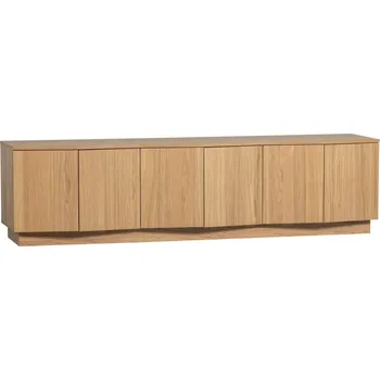 Televizní stolek WOOOD Dubový TV stolek Mora 200 x 45 cm