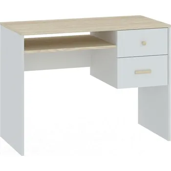 Psací stůl Psací stůl 2S FITERO bílá/akácie