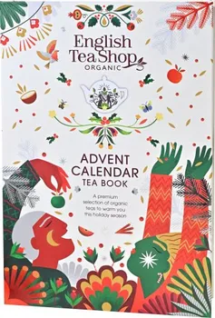 Čaj English Tea Shop Adventní kalendář bílá knížka BIO 24 sáčků