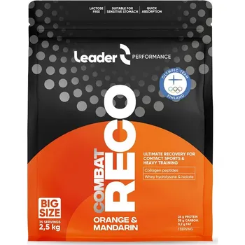 Anabolizér Leader Performannce Reco Combat 2,5kg pomeranč mandarinka (Po výkonu - bojové a kontaktní sporty) Příchuť: pomeranč mandarinka