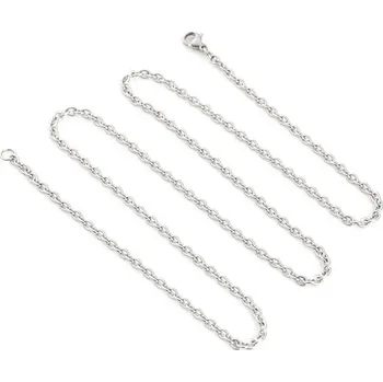 Náhrdelník IZMAEL Řetízek TA 34574 Stříbrná/45cm/1,6mm KP34574