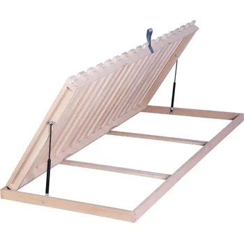 Postelový rošt DOMESTAV s.r.o. Bukový rošt laťkový - boční výklop Rozměr: 80x200