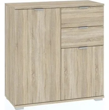 Komoda Komoda 2D2S nízká BORJA dub sonoma