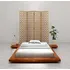 Postel vidaXL Rám japonské futonové postele 100 x 200 cm akácie