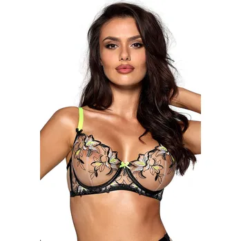 Podprsenka Axami V-10141 barva: béžová a černá 70E