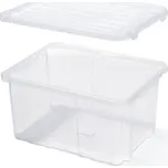 PK Group Plastový úložný box PKG s víkem 400x300x230