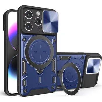 Pouzdro na mobilní telefon Kryt iPhone 15 Pro Max Techsuit CamGuard Pro - modrý