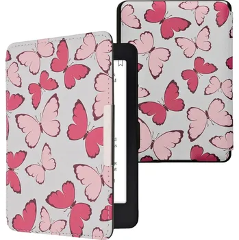Pouzdro na čtečku elektronické knihy Pouzdro KW Mobile - Butterfly - KW2313649 - pro Amazon Kindle Paperwhite 1/2/3 - vícebarevné + BONUSY