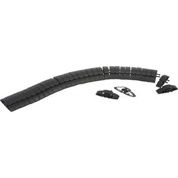 Podlahový kabelový přívod 1metr, Černá