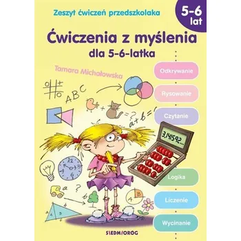 Hlavolam Ćwiczenia z myślenia dla 5-6-latka - Michałowska Tamara