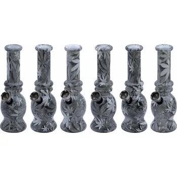 Dýmka Remo 67550 Skleněný bong 15cm MIX