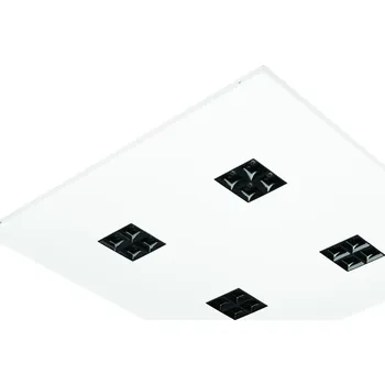 MODUS ES4000, LED 840, vestavný čtverec A, modul 625, černý reflektor 4x4, optika 80°, driver 1050mA