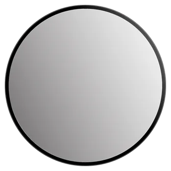 Zrcadlo Picasso Zrcadlo v rámu, ø 25 cm, černé 50500