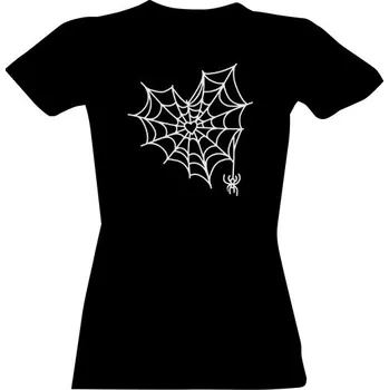 Dámské tričko Tričko s potiskem Pavučina dámské