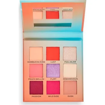 Oční stíny REVOLUTION - Hot Shot Passion Fire Shadow Palette Paletky očních stínů 9 g unisex
