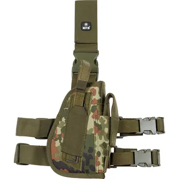 Pouzdro stehenní pro praváky, flecktarn MFH