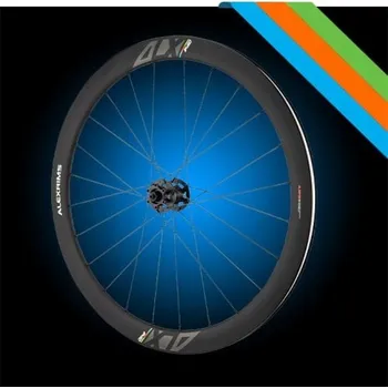 Zapletené kolo Silniční kola Alexrims ALEXRIMS ALX845D ROAD DISC, Karbon, 700C, 45mm kužel, Tubeless ready, Kotoučová brzda Centerlock, Tuhá osa, Utěsněná ložiska, Hmotnost 1690g (NOVÉ)