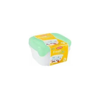 Masážní přístroj CURVER Fresh&Go Set dóz Mint 3x0,8l