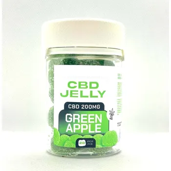 CBD CBD Jelly 10mg - zelené jablko 20ks